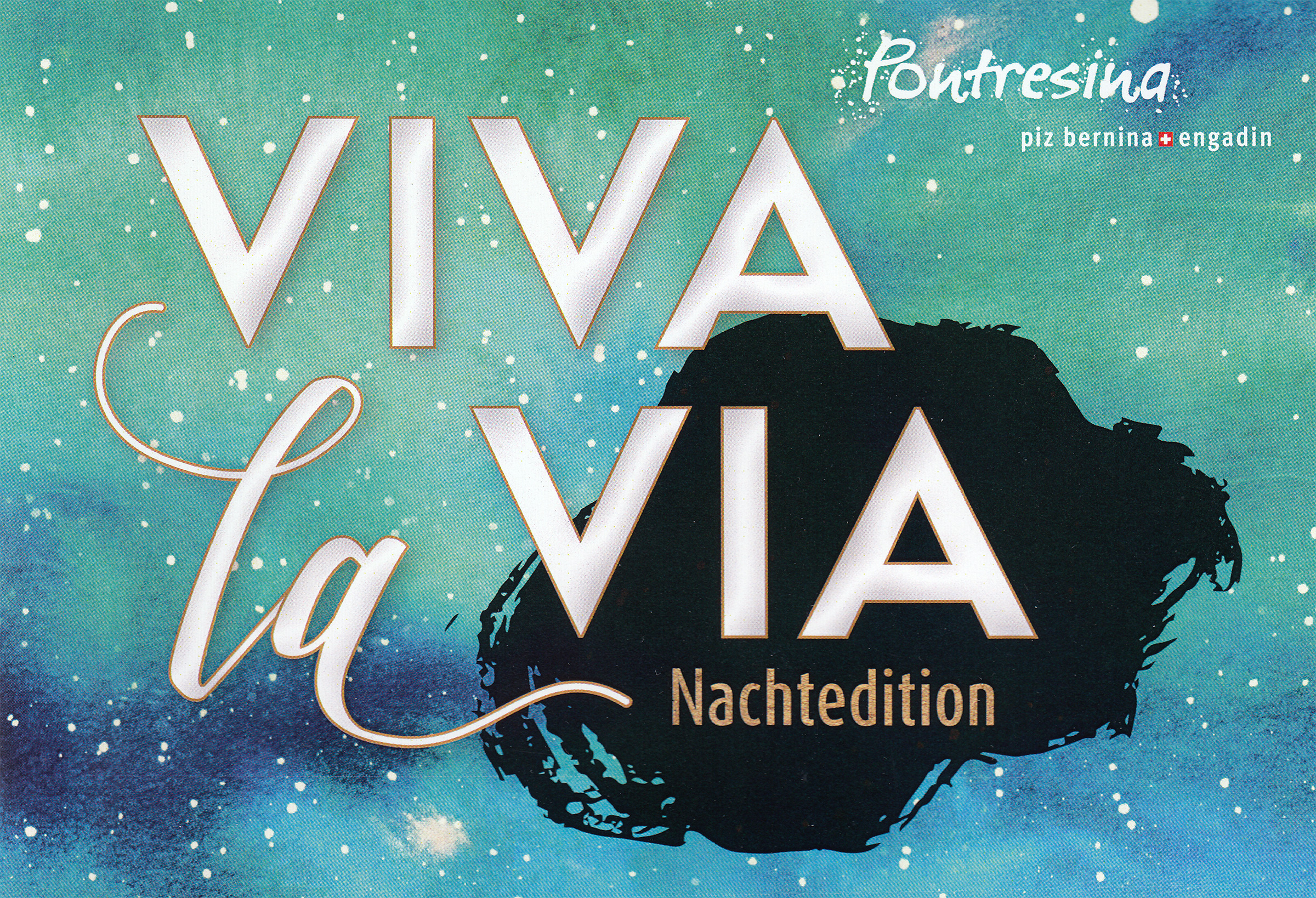 Nachtedition von Viva la Via Pontresina