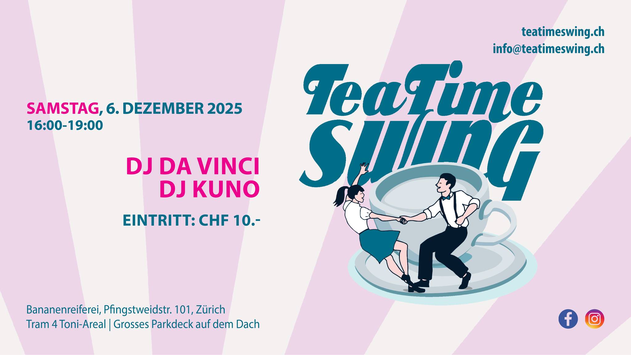 Tea Time Swing in der Bananenreiferei